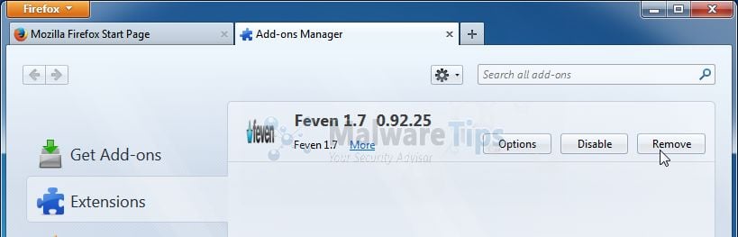 [Image: Feven 1.7 Firefox Extension]