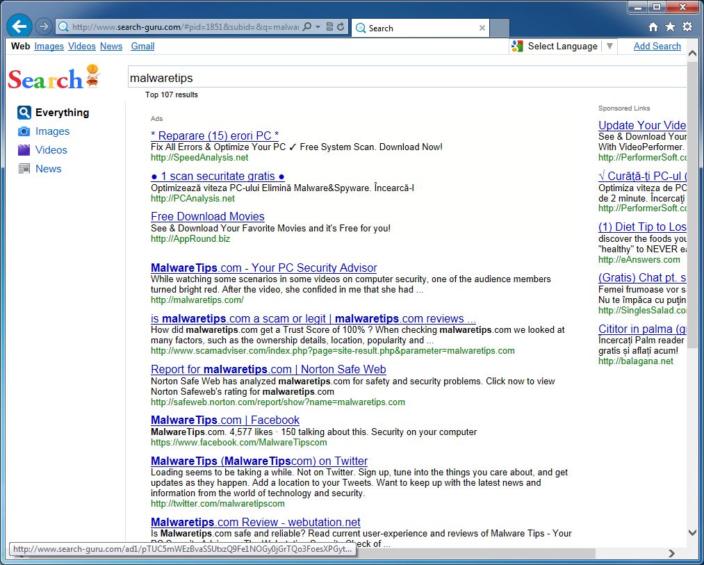 [Image: Search-Guru.com redirect]