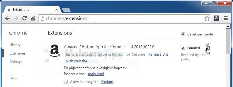 google chrome amazon extension