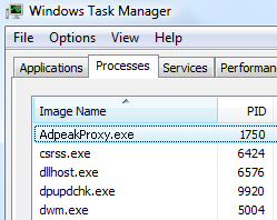 [Image: AdpeakProxy.exe virus]