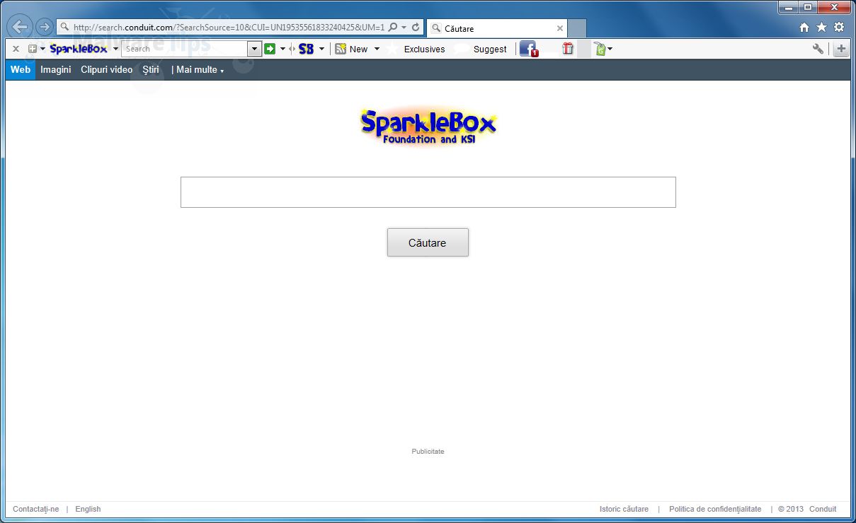 [Image: SparkleBox Toolbar virus]