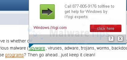 [Image: Windows.iYogi.com virus]