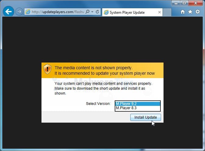 [Image: Updateplayers.com virus]