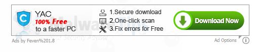 [Image: Ads by Feven 2.1 virus]