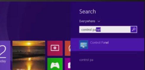 [Image: Control Panel in Windows 8]