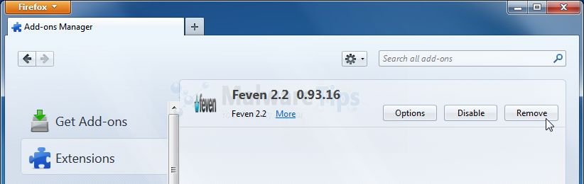 [Image: Feven 2.1 Firefox extensions]