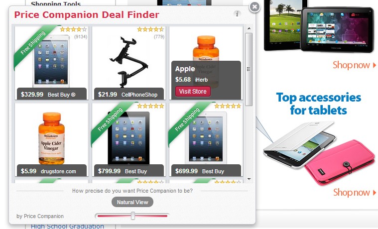 [Image: Price Companion Deal Finder]