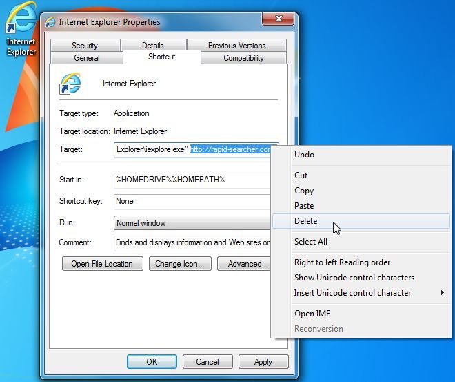 [Image: Rapid-Searcher.com hijack]