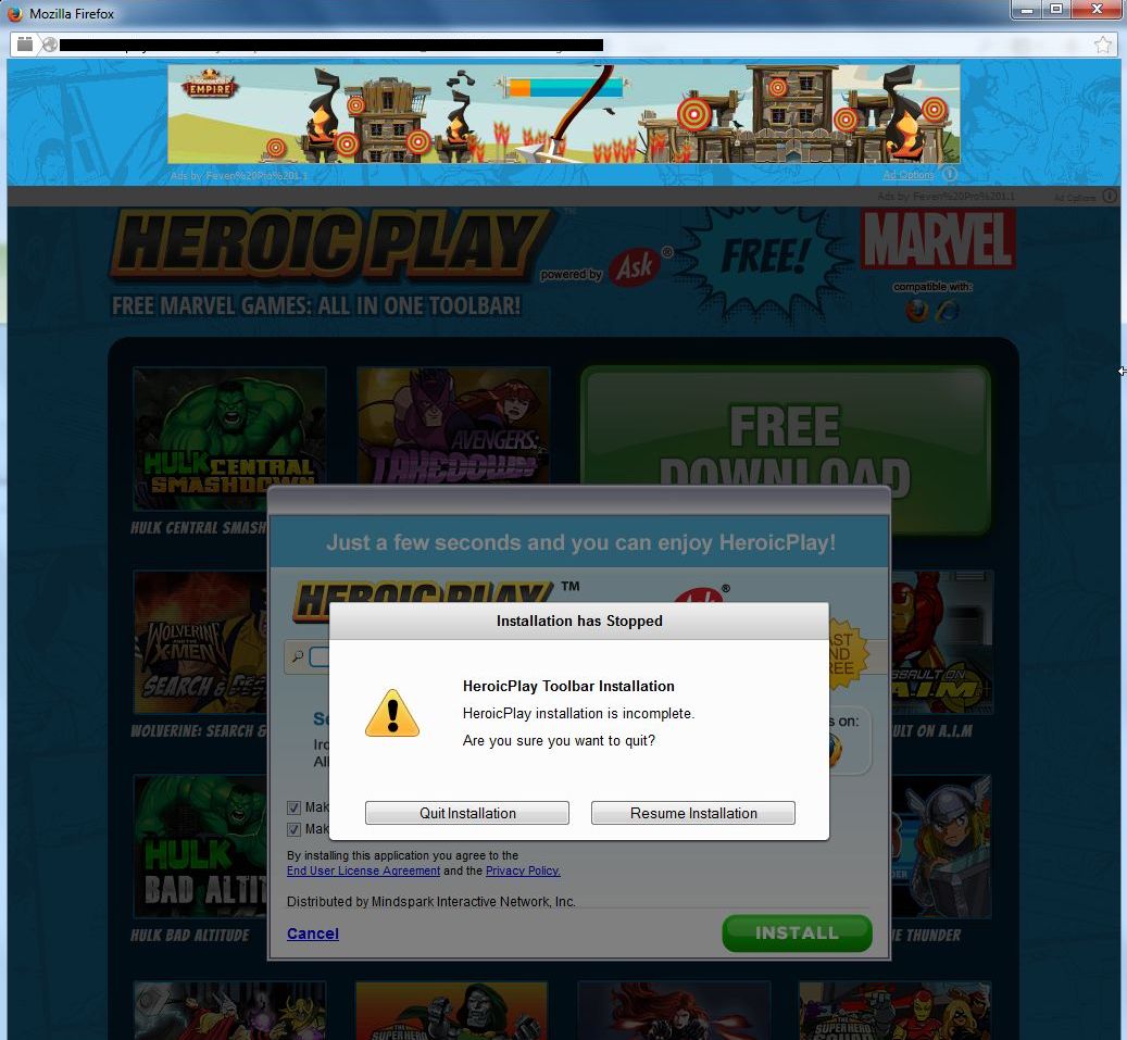 Picture of A.advertisernets.com virus