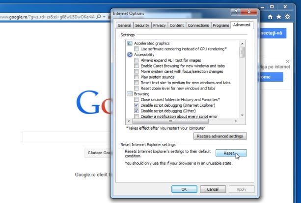 download for internet explorer tab for google