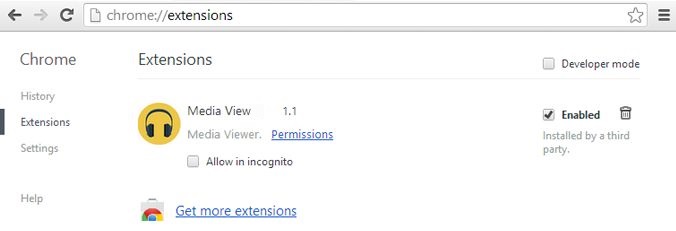 [Image: Media View 1.1 Chrome extensions]