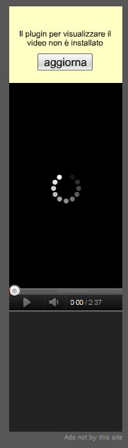 Il plugin per visualizzare il video non è installato virus