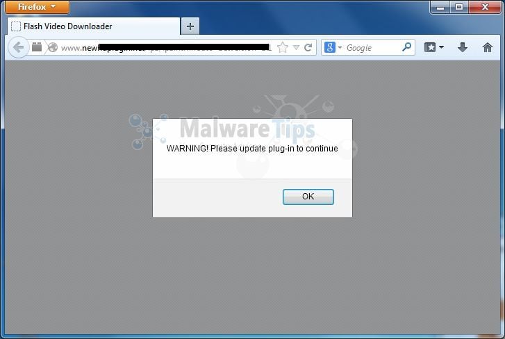 [Image: WARNING! Please update plug-in to continue virus]