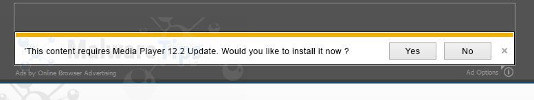 [Image: Ads by Online Browser Advertising virus]