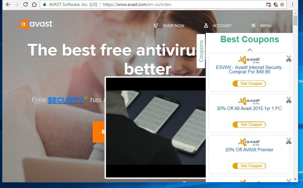 Ads by SaveNet adware