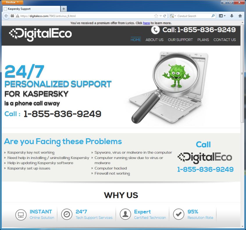 [Image: Digitaleco.com popup virus]