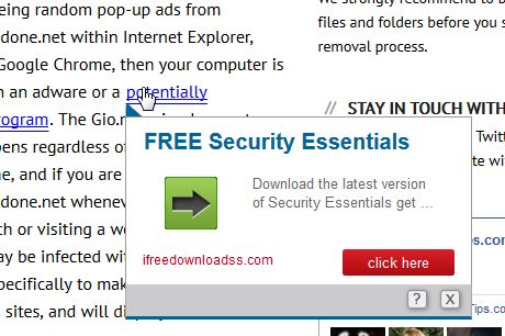 [Image: Ifreedownloadss.com pop-up virus]