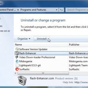 [Image: Uninstall WebWebWeb.com malicious program from Windows]