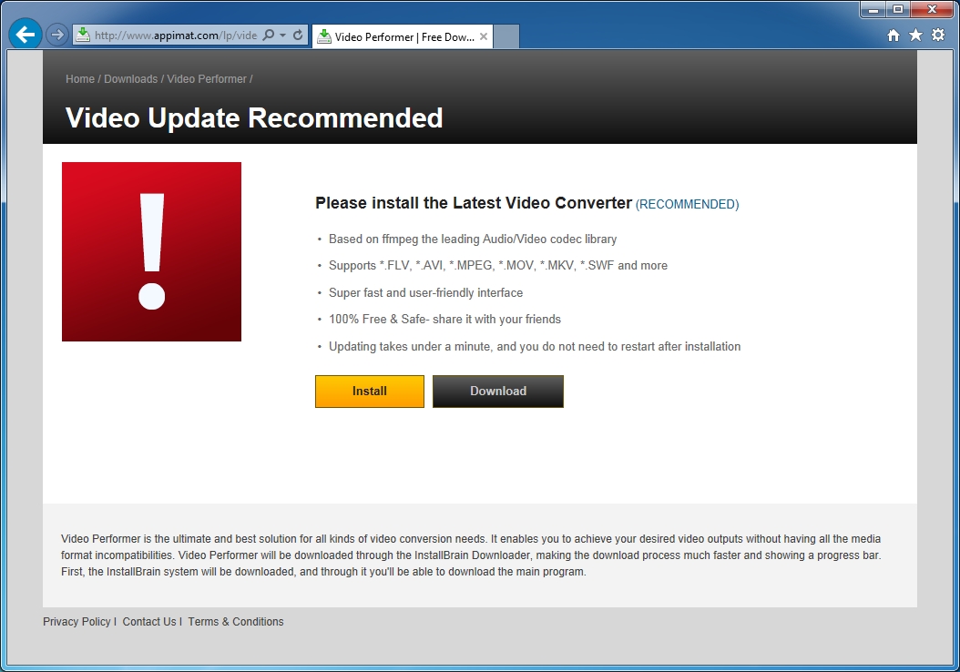 [Image: Appimat.com virus]