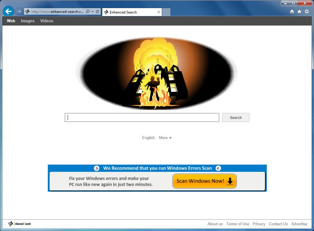 [Image: Enhanced-Search.com virus]