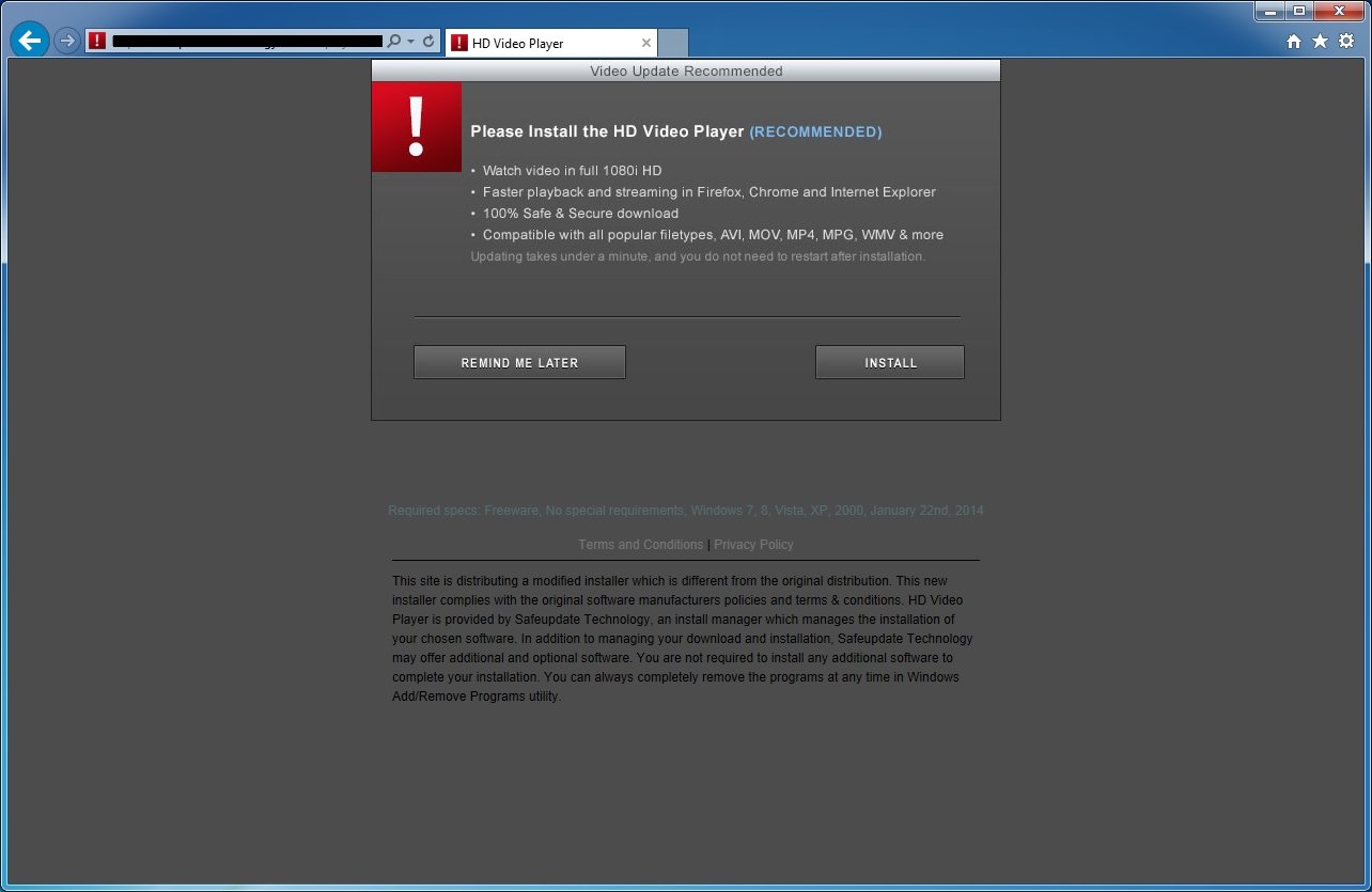 [Image: IstDownload.net popup virus]