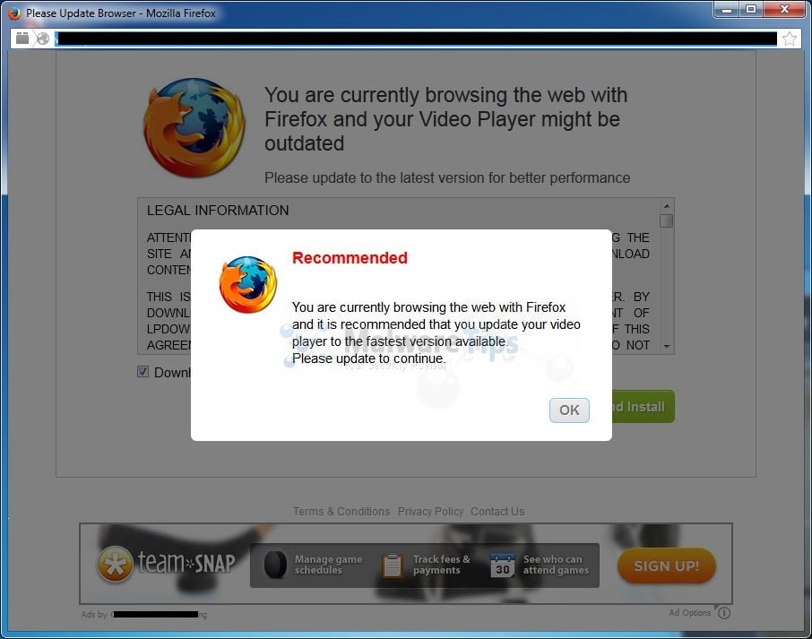 [Image: Lpcloudbox321.com pop-up virus]