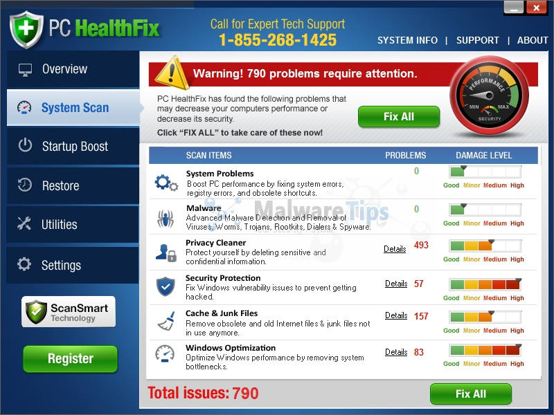 PC HealthFix virus