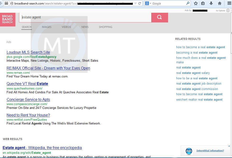 Broadband-Search.com pop-up virus