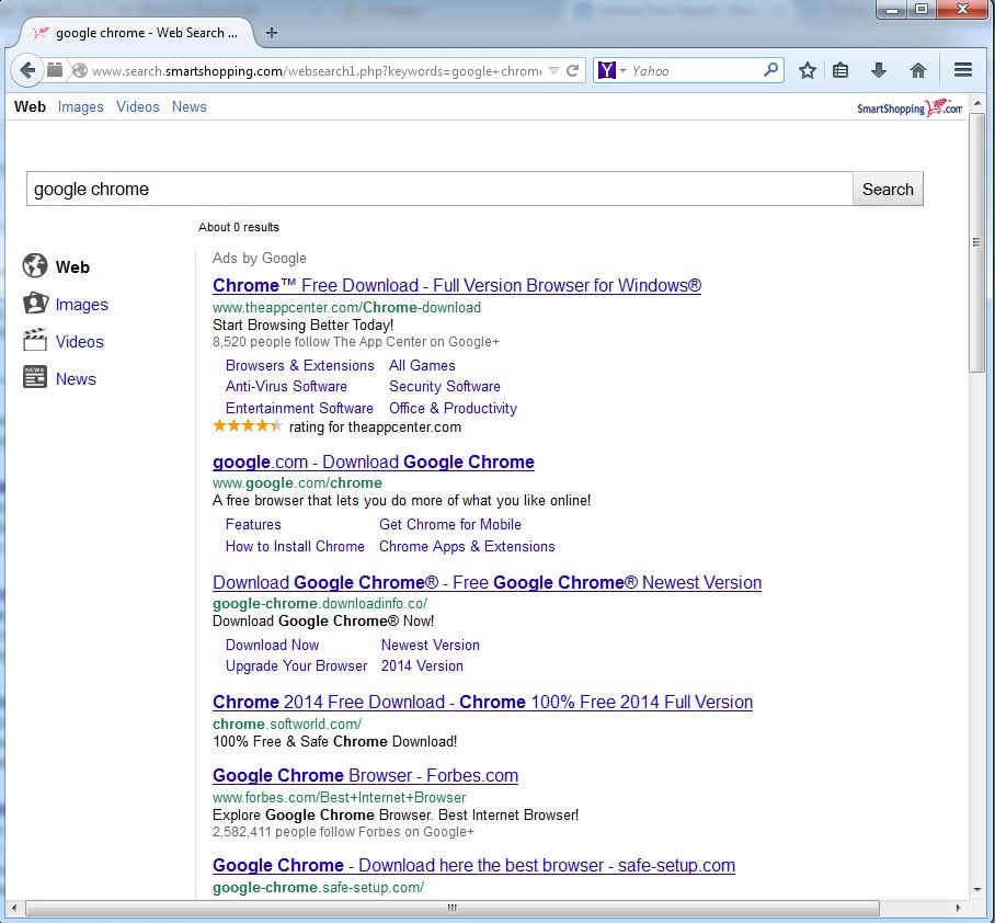 Search.SmartShopping.com virus