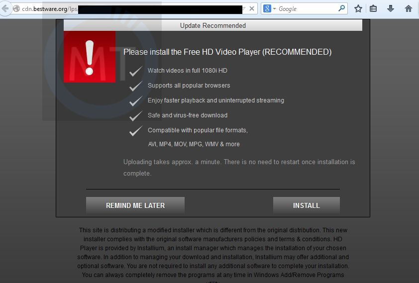 Cdn.bestware.org virus
