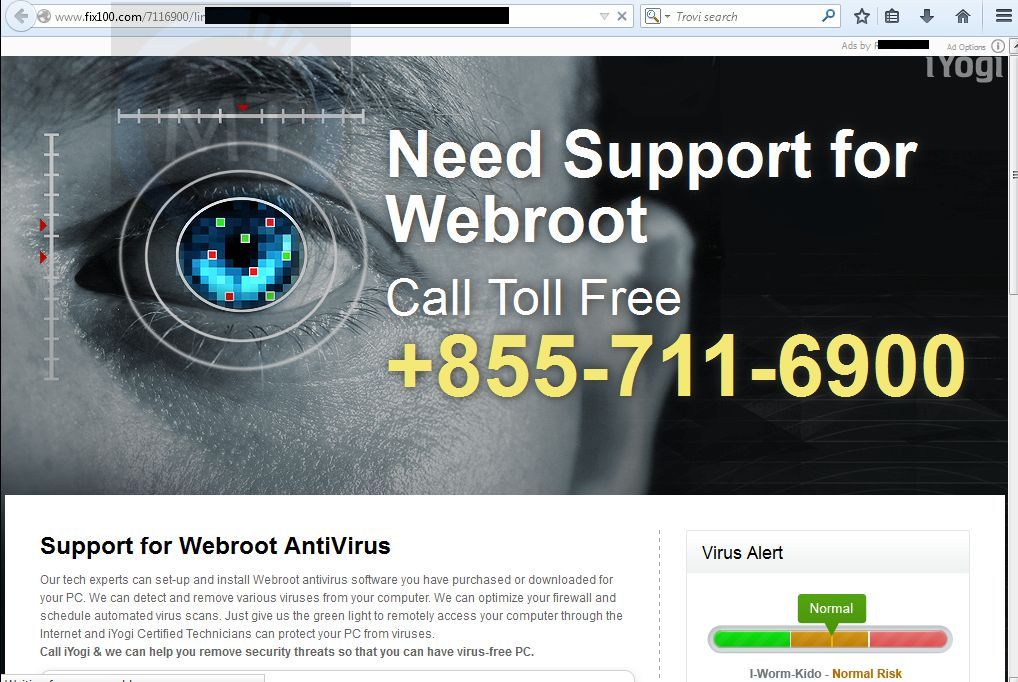 Fix100.com virus