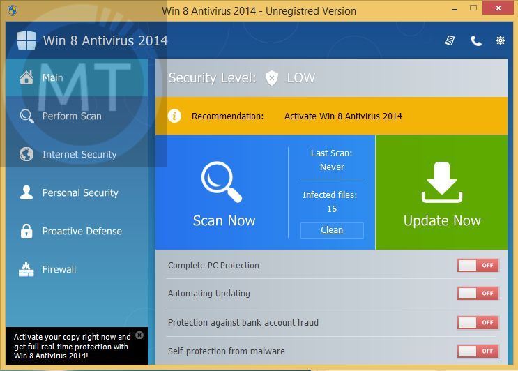  Remove Win 8 Antivirus 2019 virus Easy Removal Guide 