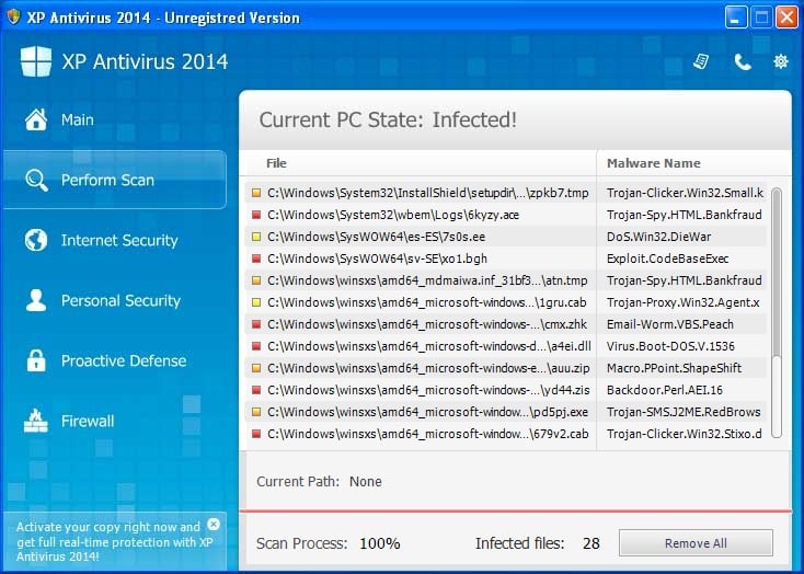 [Image: XP Antispyware 2014 malware]