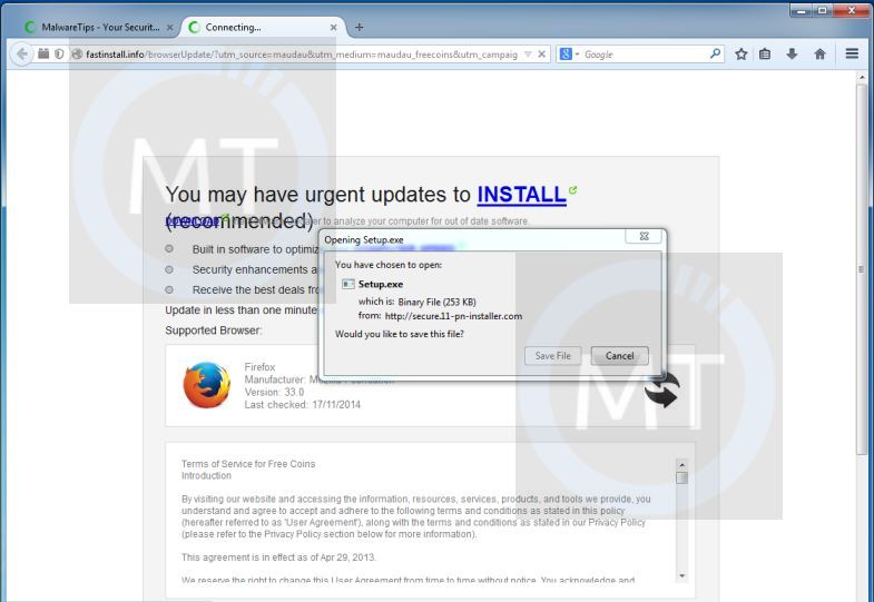 Fastinstall.info virus
