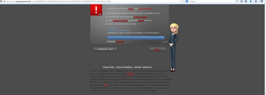 Prjzz.movies.upgradespartner.biz malware