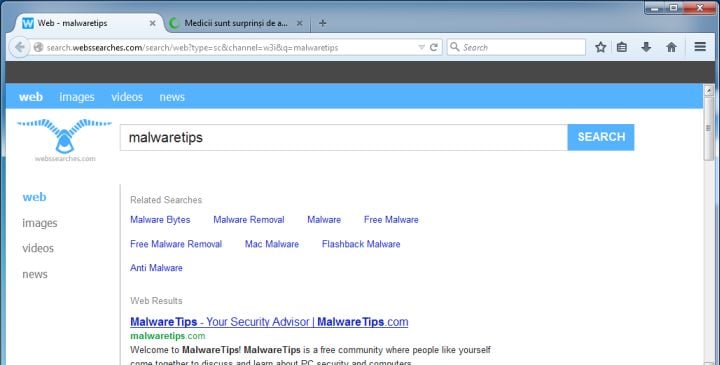 Search.webssearches.com virus