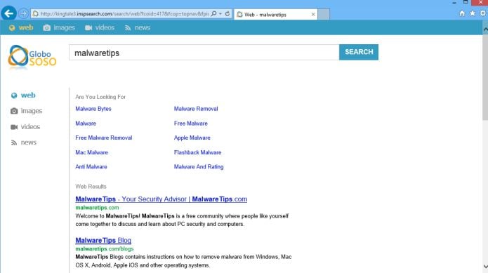 Inspsearch.com virus