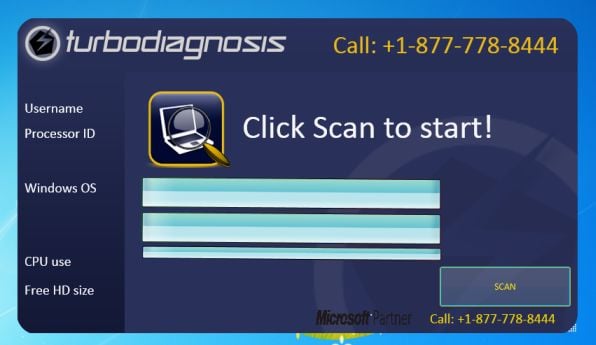 Turbo diagnosis scan virus