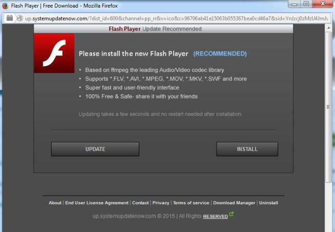 Up.systemupdatenow.com virus