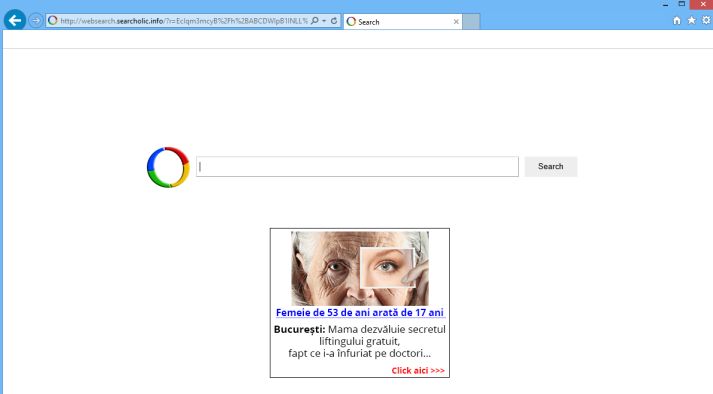 Websearch.searcholic.info virus