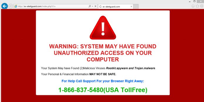 Av-alertguard.com virus