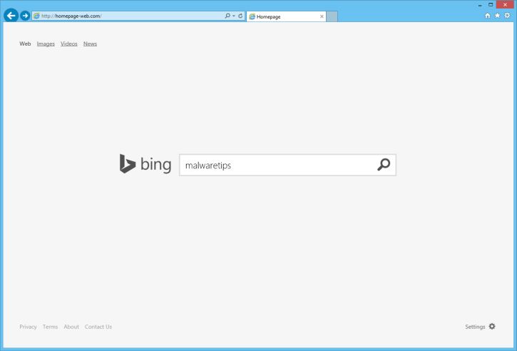 Homepage-web.com virus