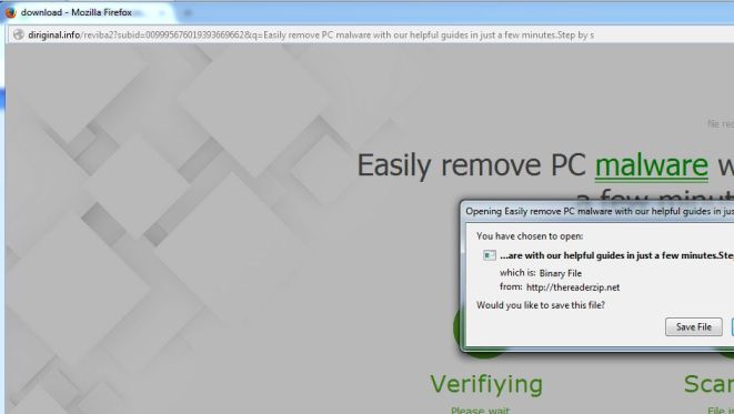 Diriginal.info virus