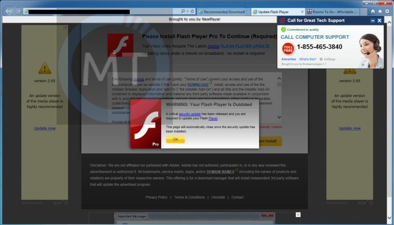 fake adobe flash on mac malware