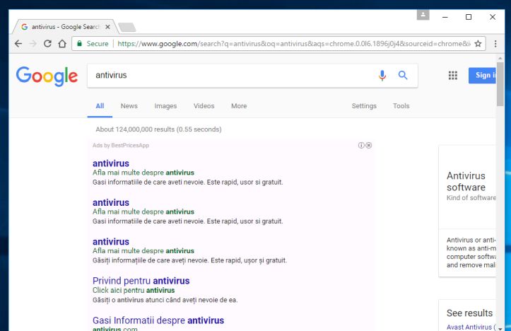 Ads by BestPricesApp adware