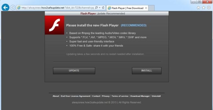 alwaysnew.how2safeupdate.net virus