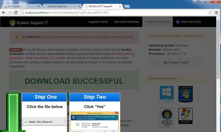 output.systems virus