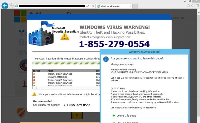 VirusAlertsWarning.com вирус