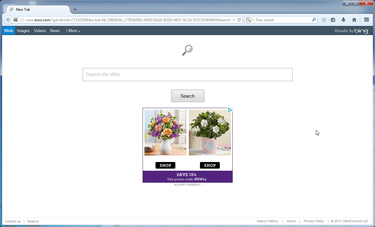 XTab Browser Hijacker virus