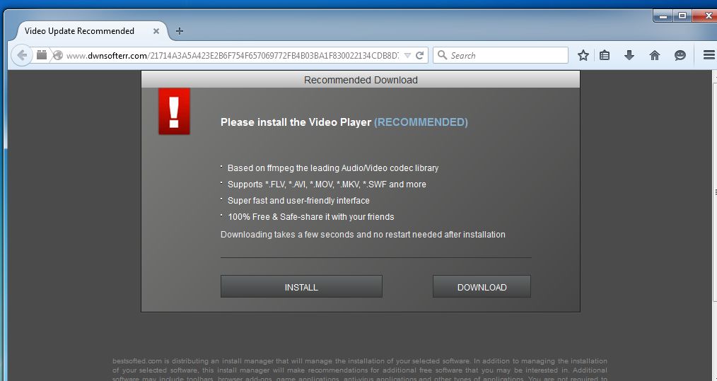 Trojan virus pop up